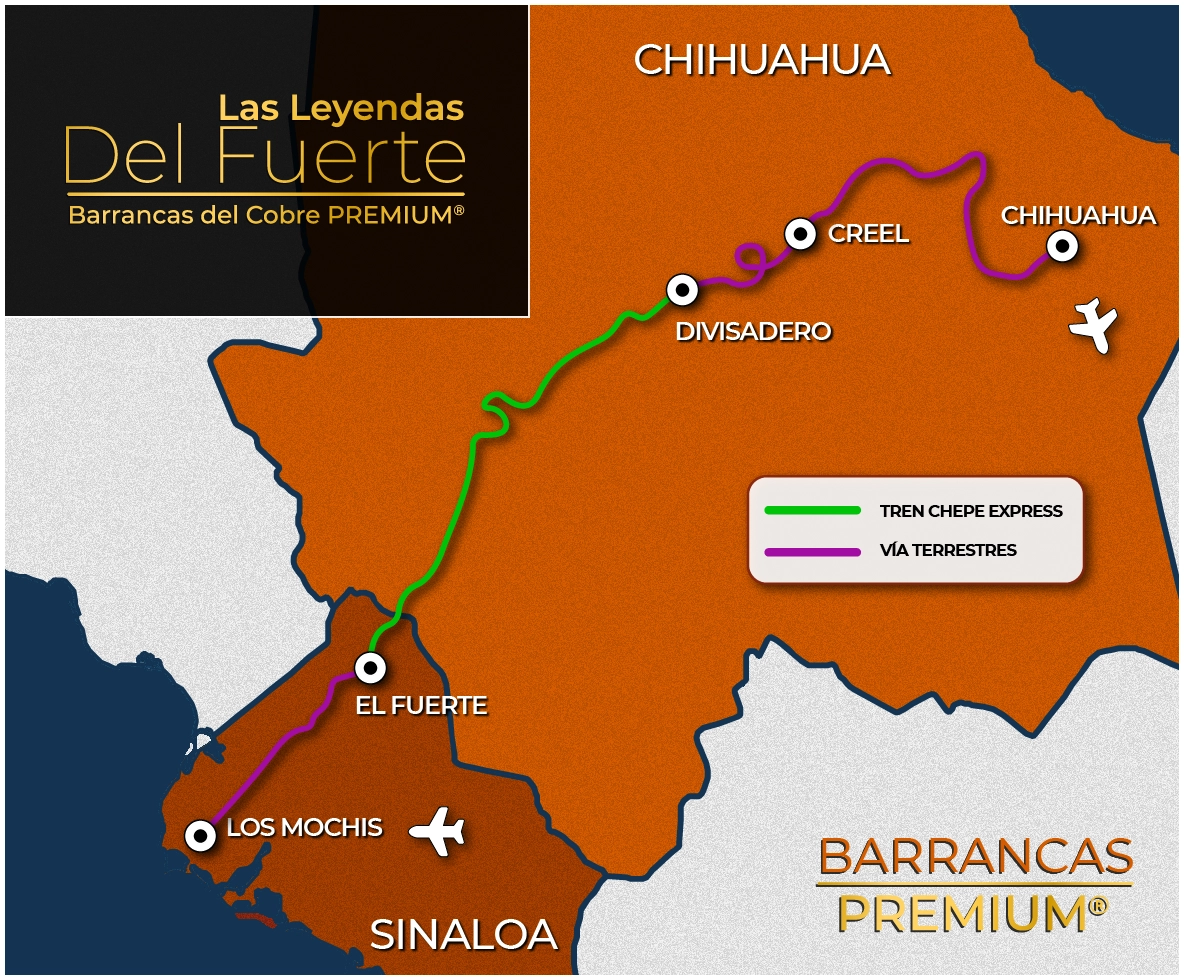 Paquetes a Barrancas del Cobre Las Leyendas del Fuerte